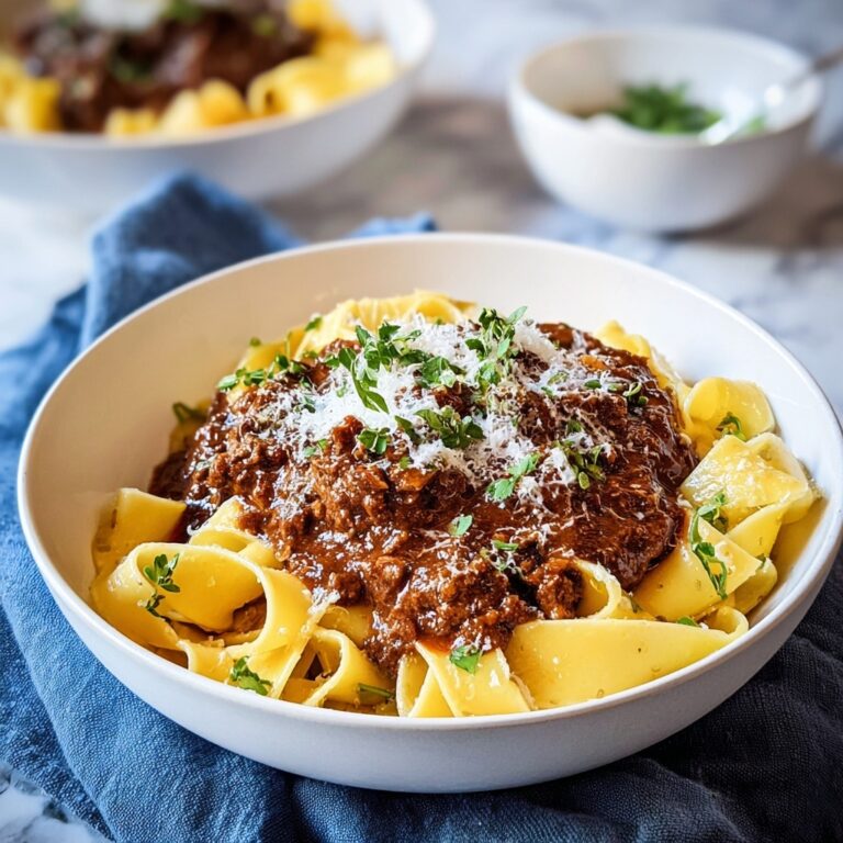 Beef Ragu with Pappardelle Recipe