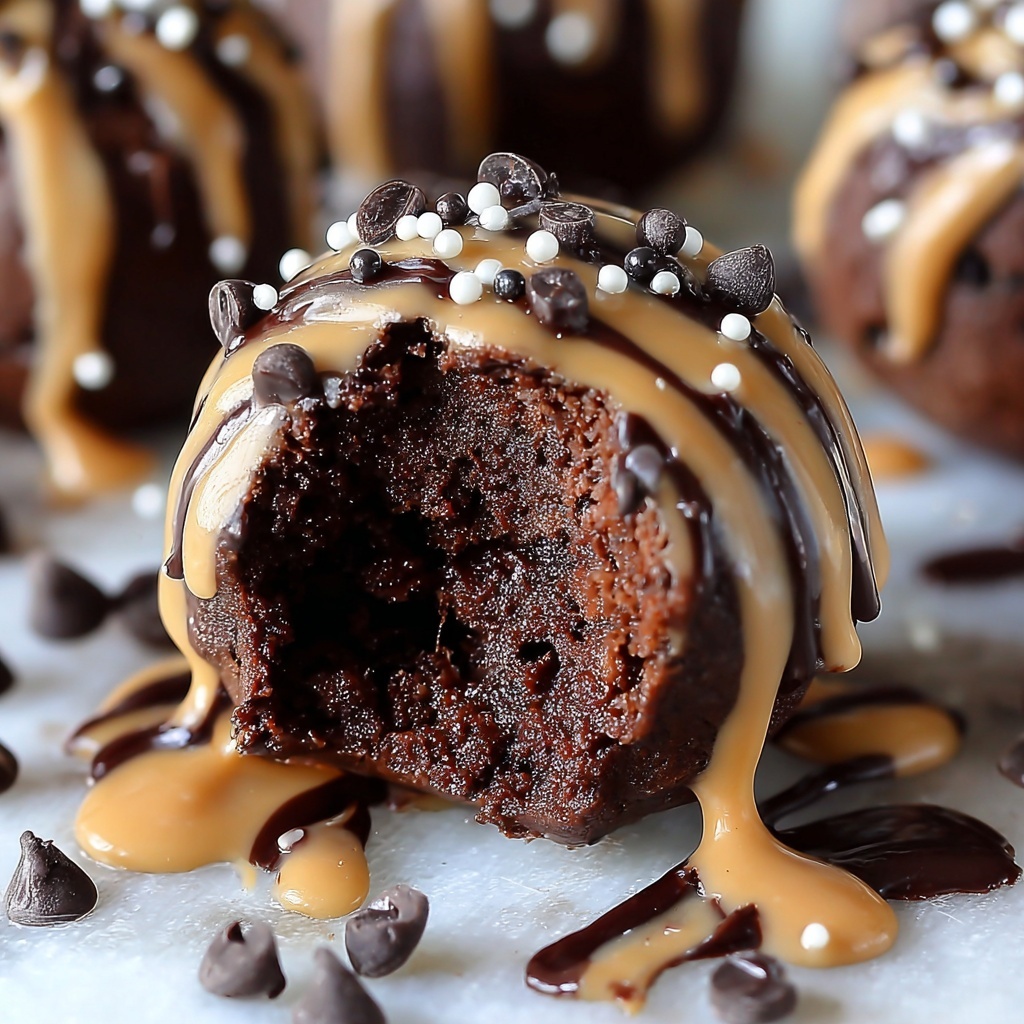 Chocolate Chip Cookie Dough Brownie Bites Recipe - Recipe Image