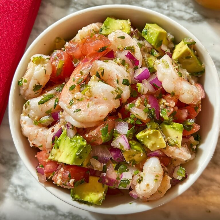 Zesty Lime Shrimp and Avocado Salad Recipe