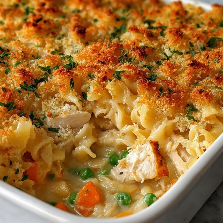 Creamy Chicken Noodle Casserole Recipe