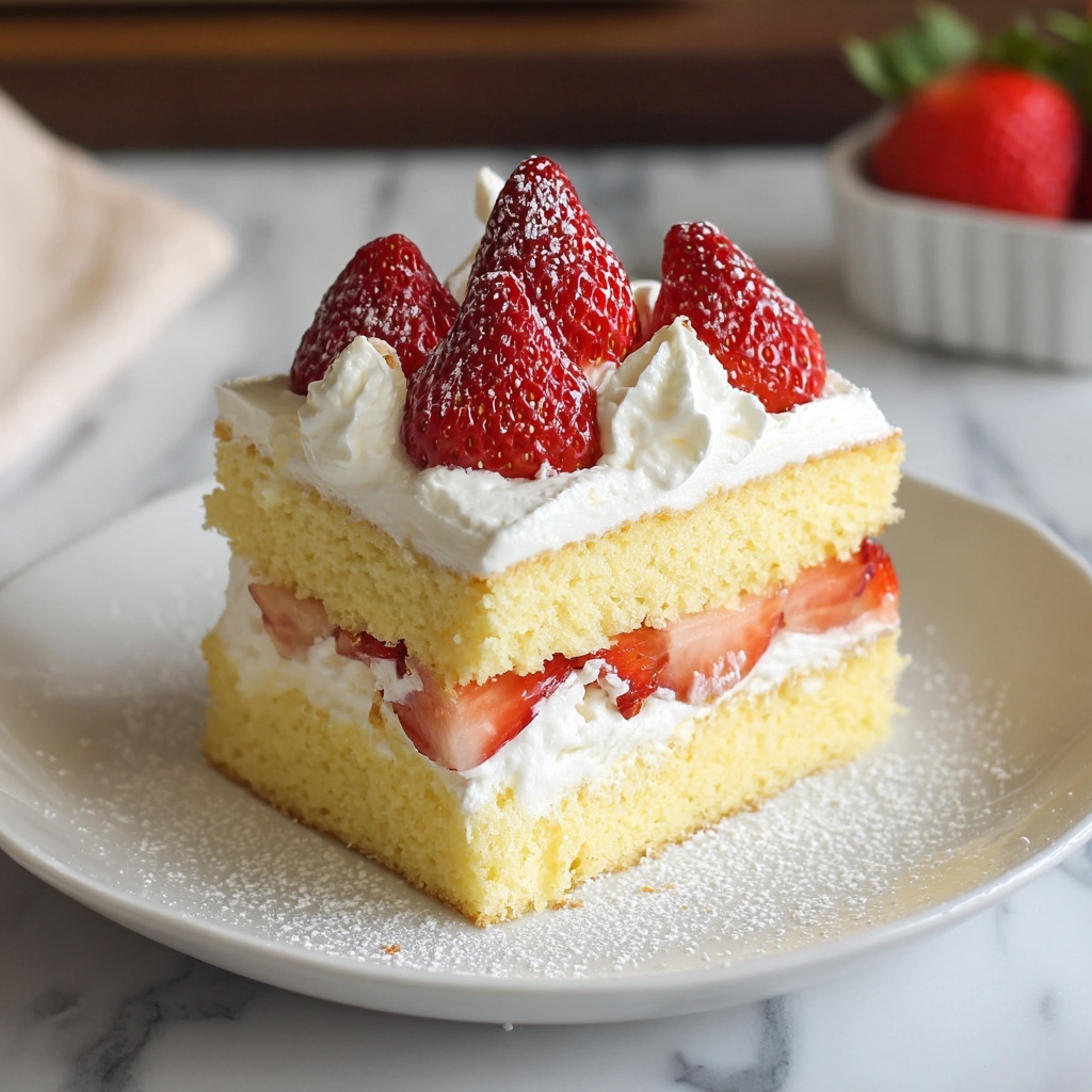 Japanese Strawberry Shortcake Recipe - Recipe Image
