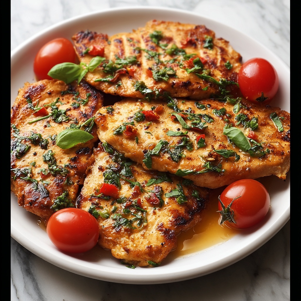 Italian Basil Chicken Recipe - Recipe Image