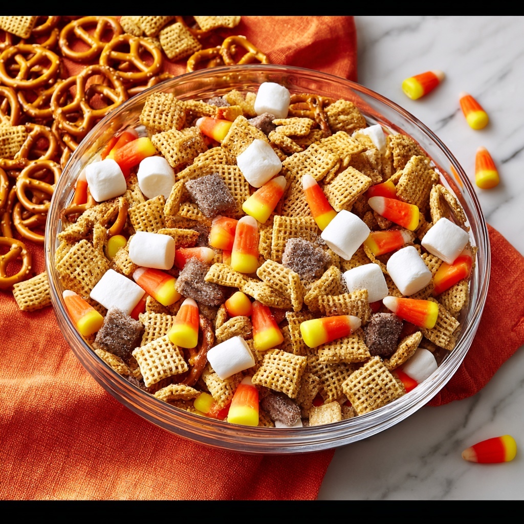 Halloween Chex Mix Recipe - Recipe Image