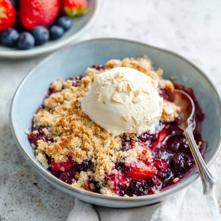 Mixed Berry Crisp Recipe