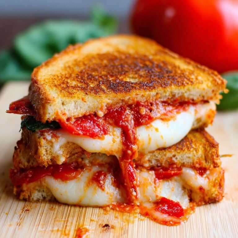 Pepperoni Pizza Grilled Cheese Recipe