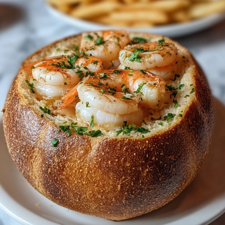 Stuffed Seafood Bread Bowl Recipe