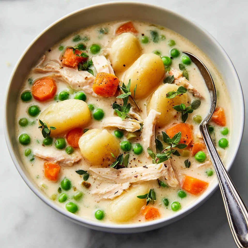 Chicken Pot Pie Gnocchi Recipe - Recipe Image