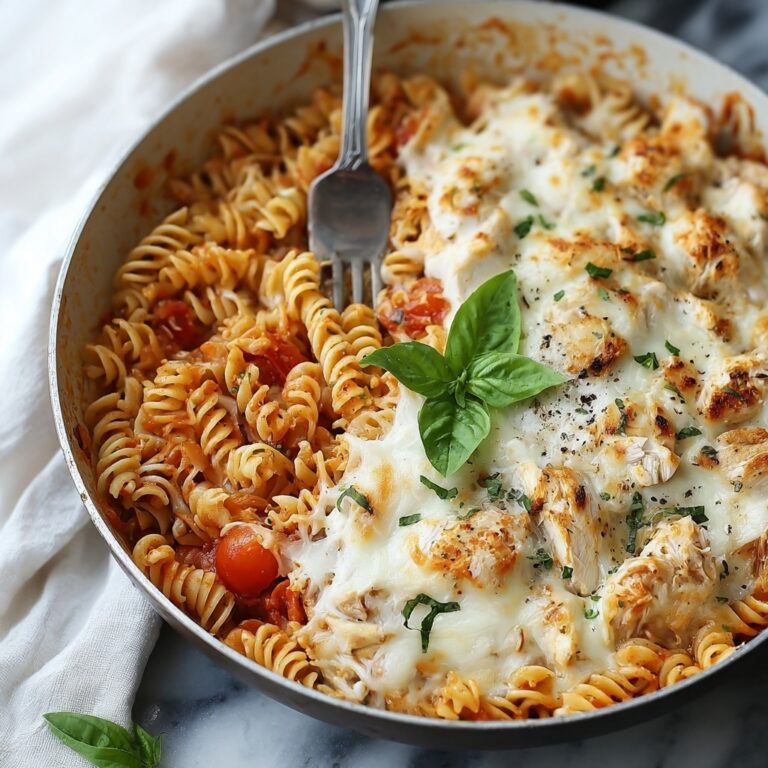 One-Pot Chicken Parmesan Pasta Recipe
