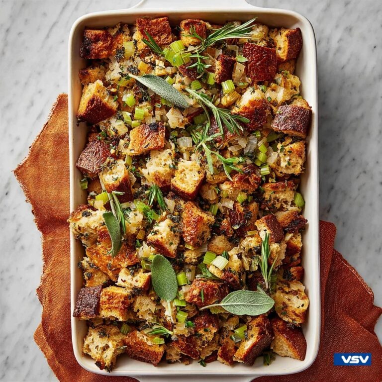 Buttery Herb Stuffing Recipe