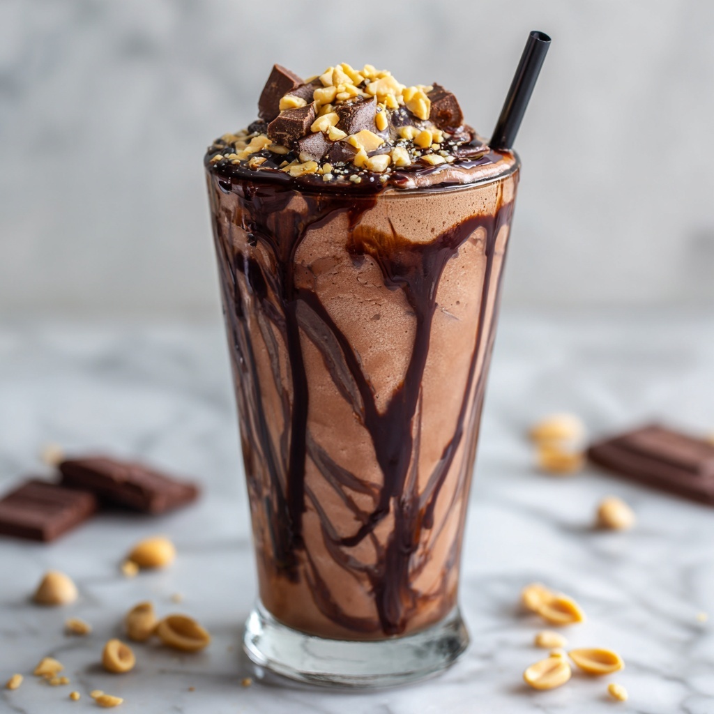 Peanut Butter Cup Smoothie Recipe - Recipe Image