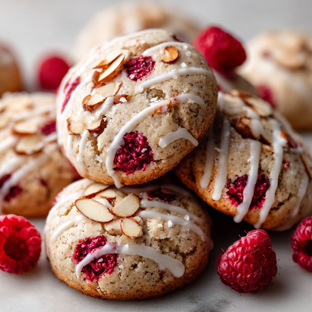 Raspberry Almond Cookies Recipe - Recipe Image