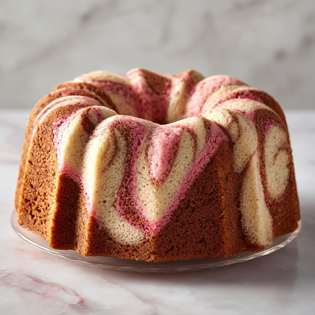 Strawberry Milkshake Pound Cake Recipe - Recipe Image
