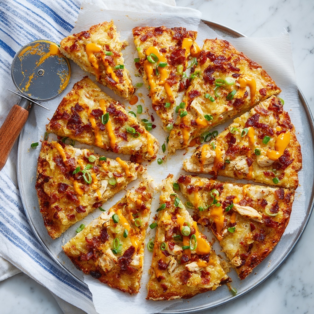 Buffalo Wing Chicken Pizza Recipe - Recipe Image