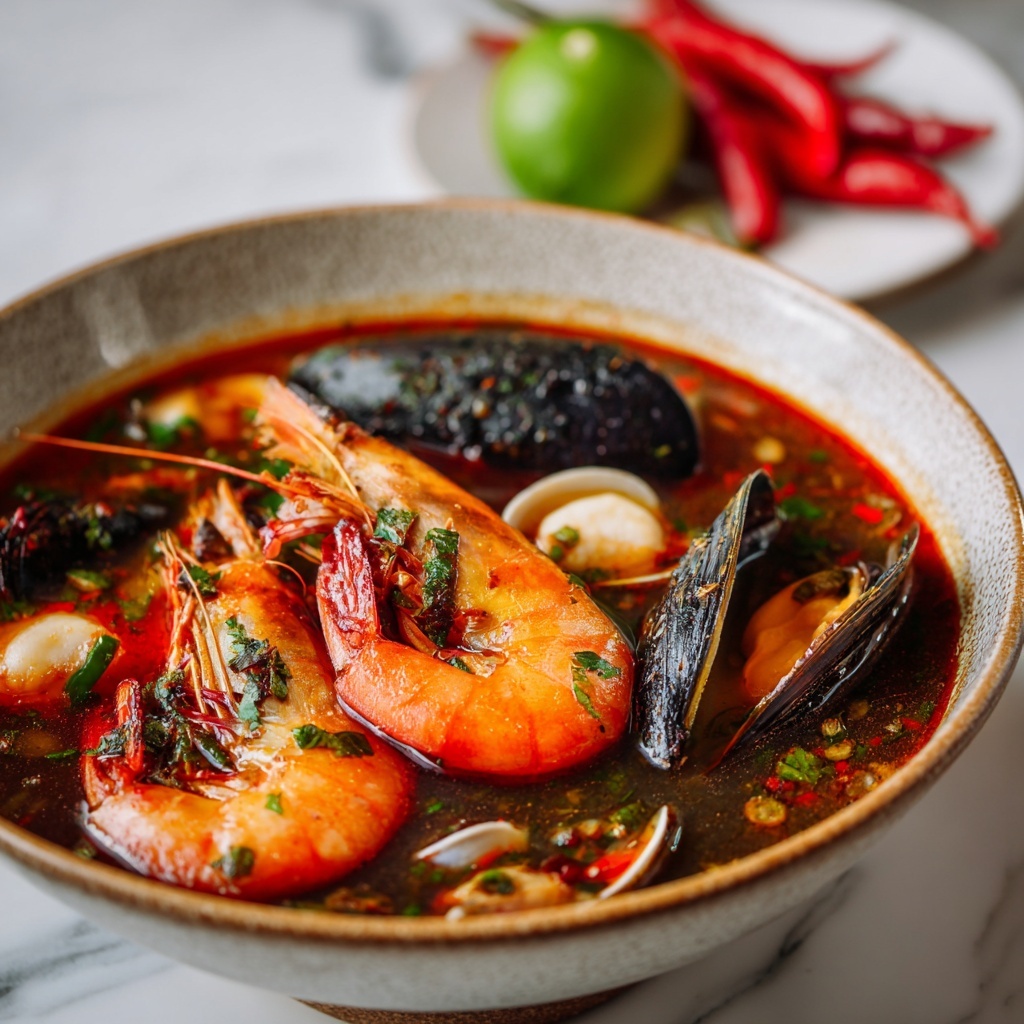 Ultimate Seafood Tom Yum Recipe - Recipe Image