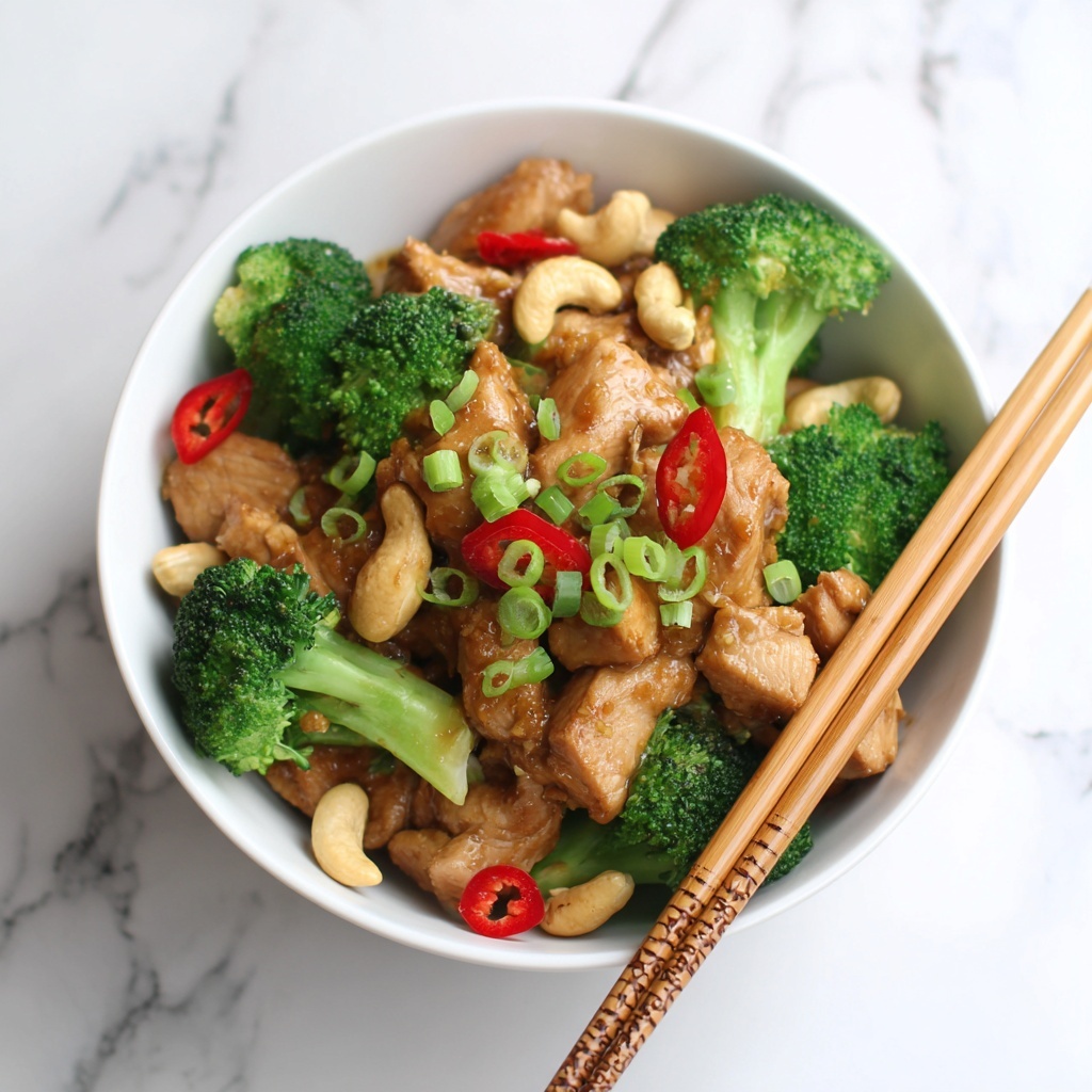 Cashew Chicken Stir Fry Recipe - Recipe Image