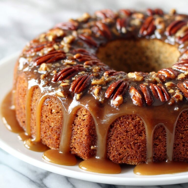 Pecan Upside Down Cake Recipe