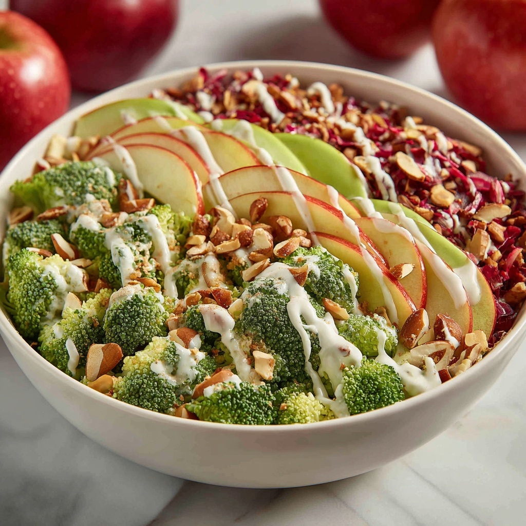 Honeycrisp Apple Broccoli Salad Recipe - Recipe Image