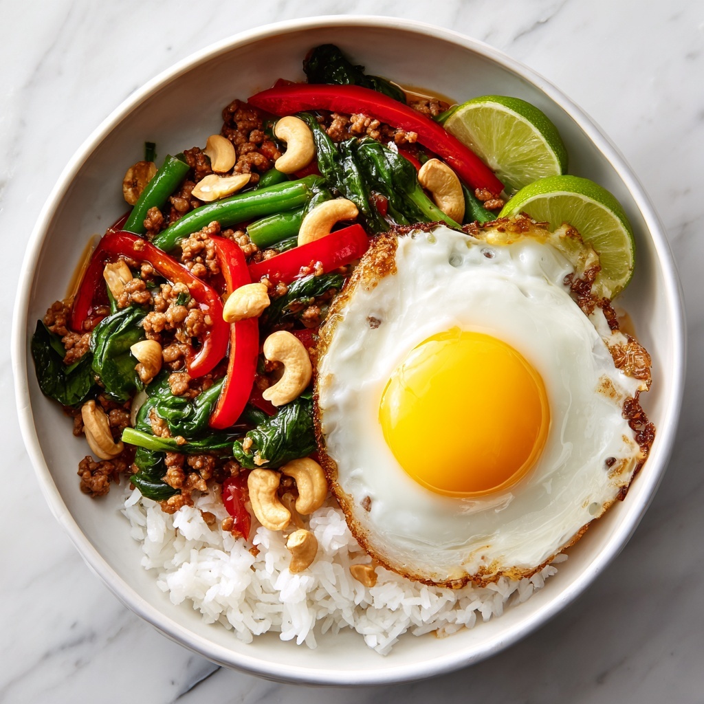 Thai Basil Cashew Chicken Recipe - Recipe Image