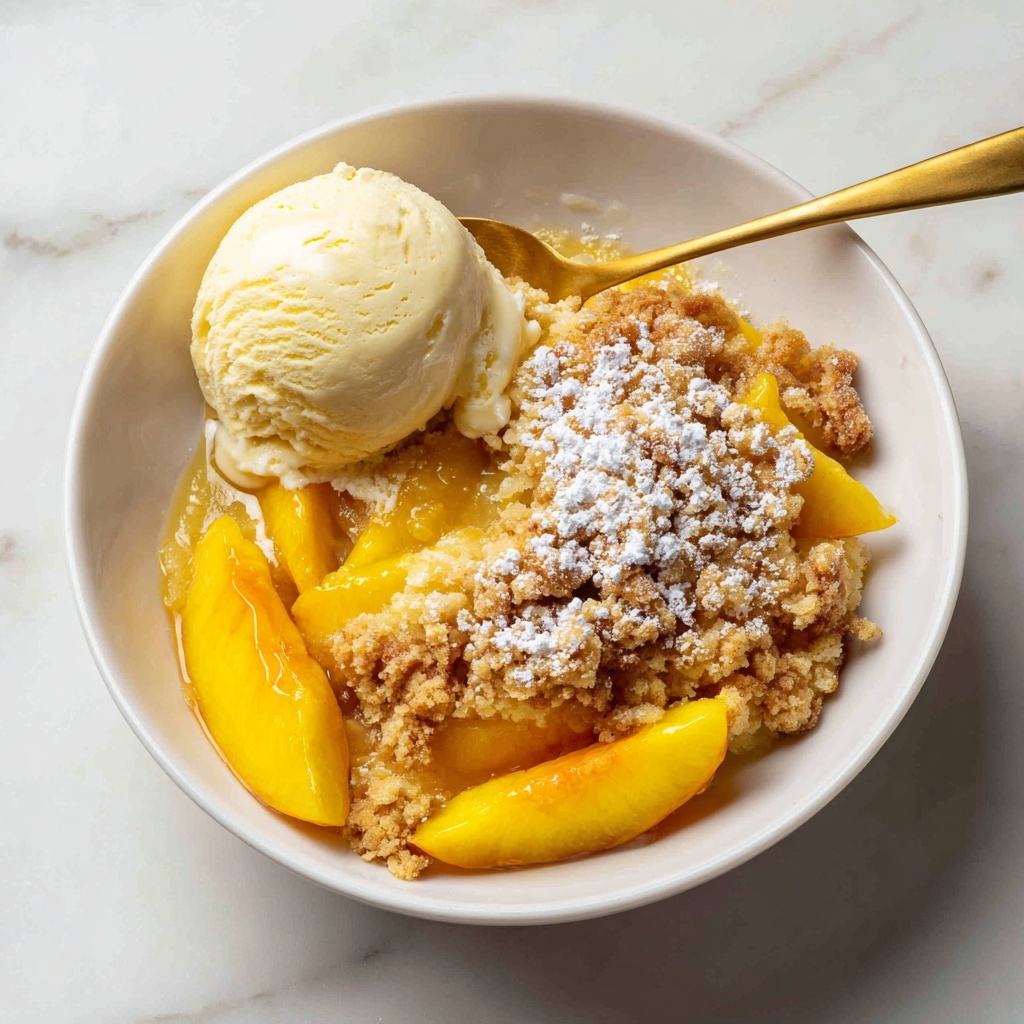 Peach Cobbler Recipe - Recipe Image