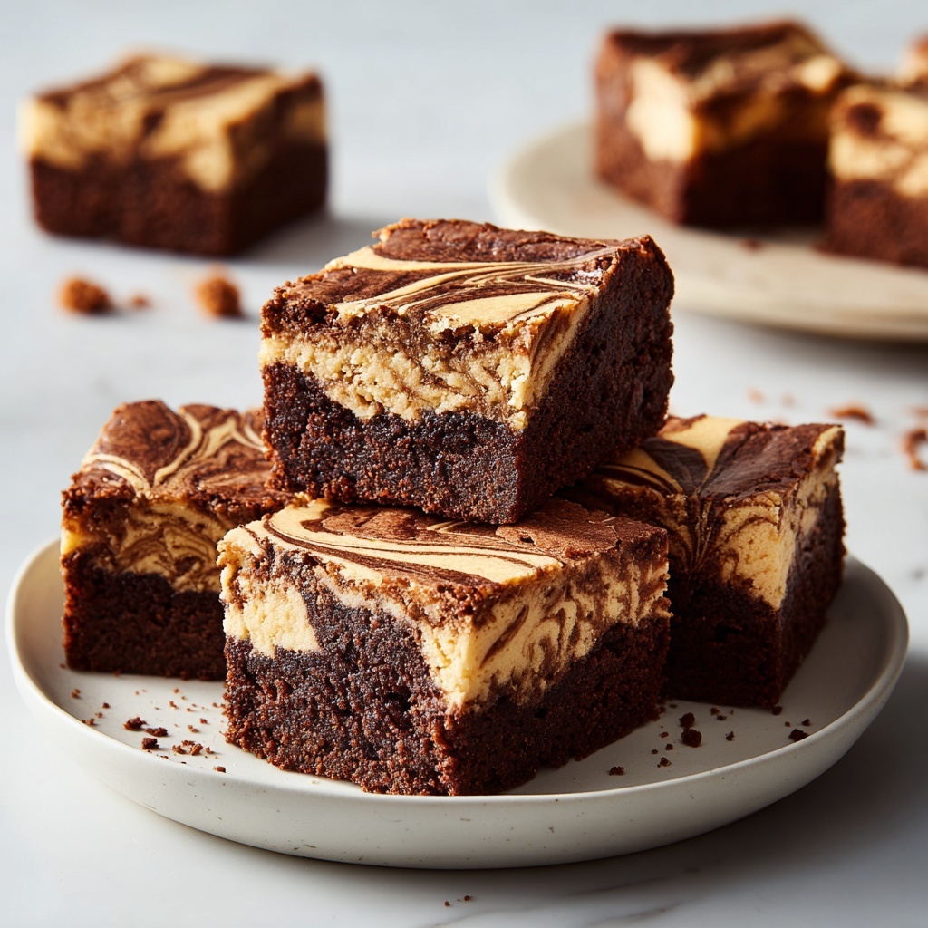 Mocha Swirl Brownies Recipe - Recipe Image