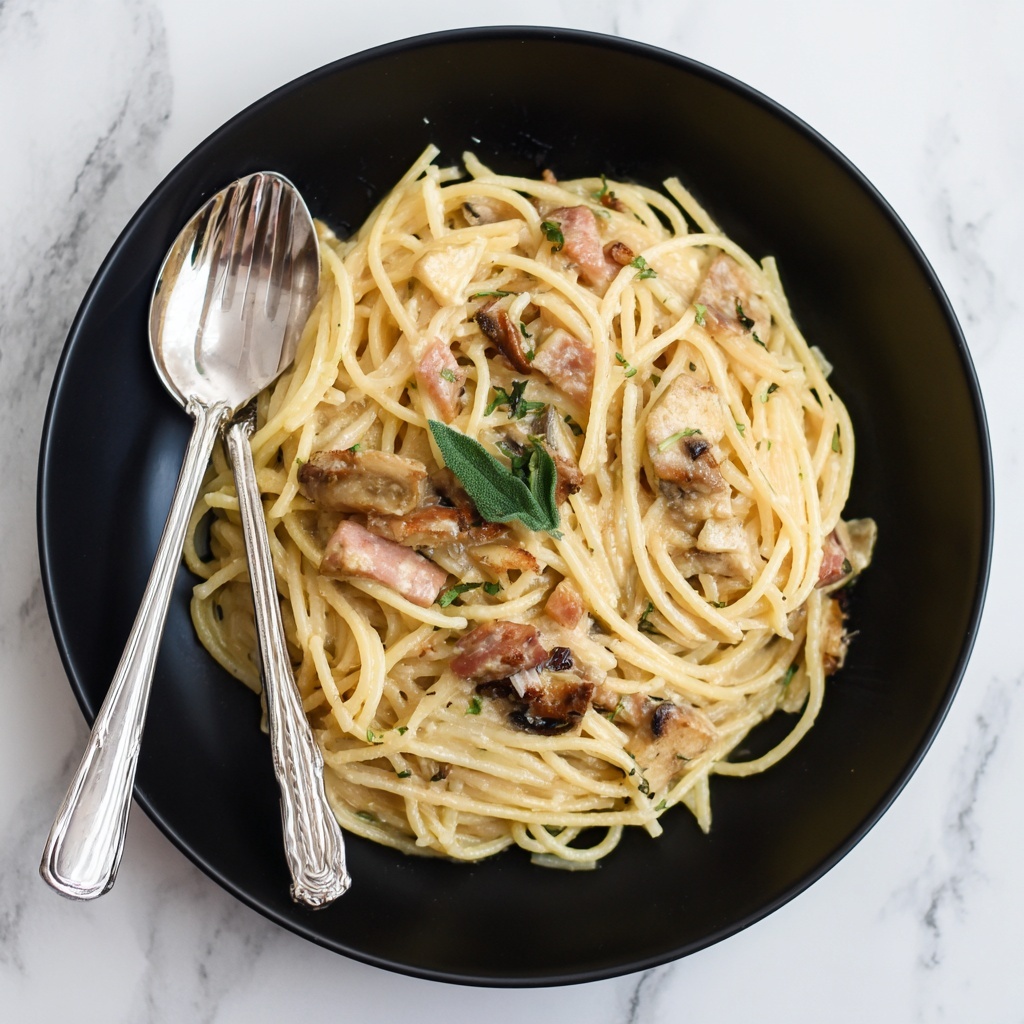 Classic Spaghetti Carbonara Recipe - Recipe Image