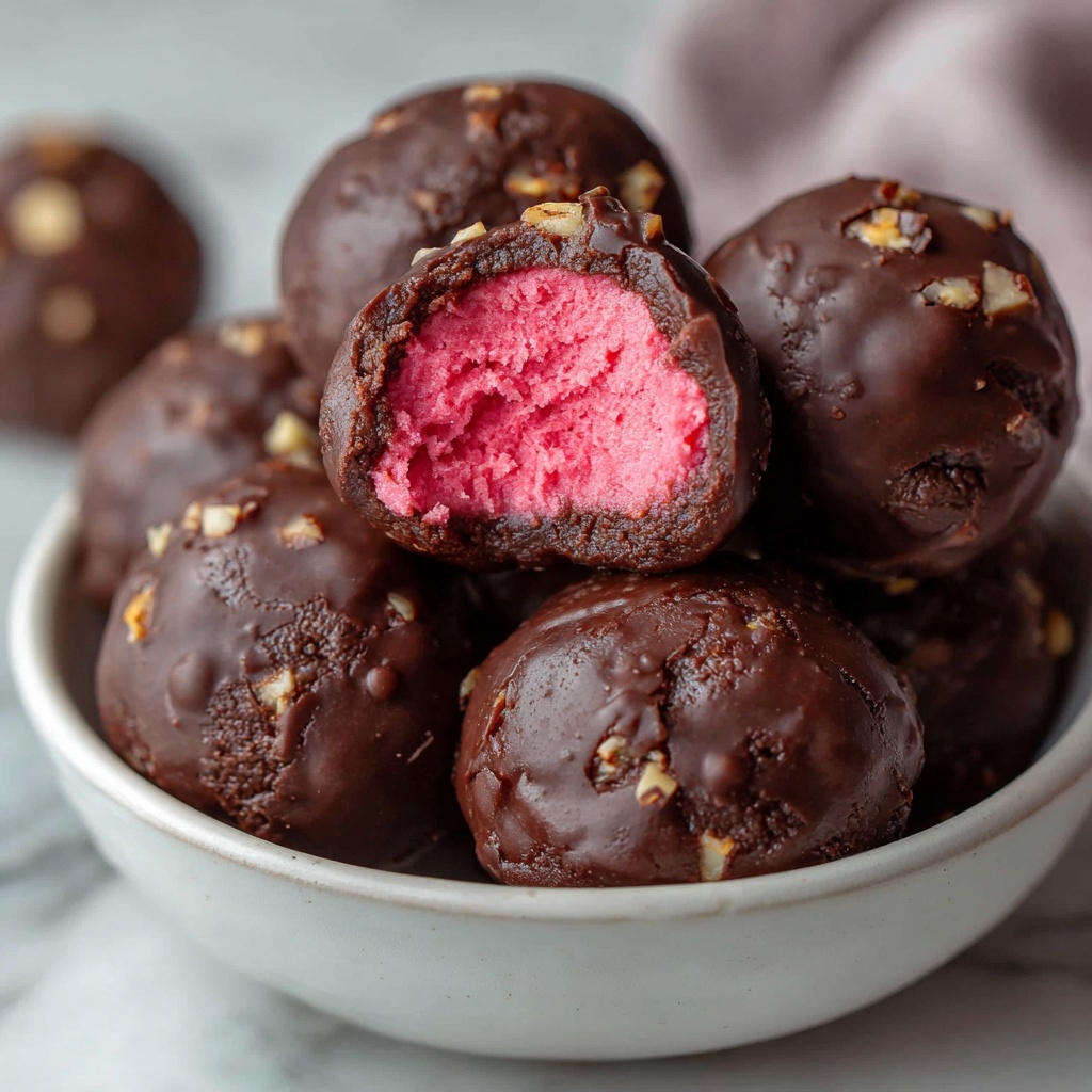 Cherry Mash Truffles Recipe - Recipe Image