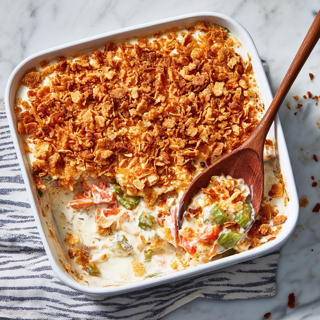 Creamy Million Dollar Chicken Casserole Recipe - Recipe Image