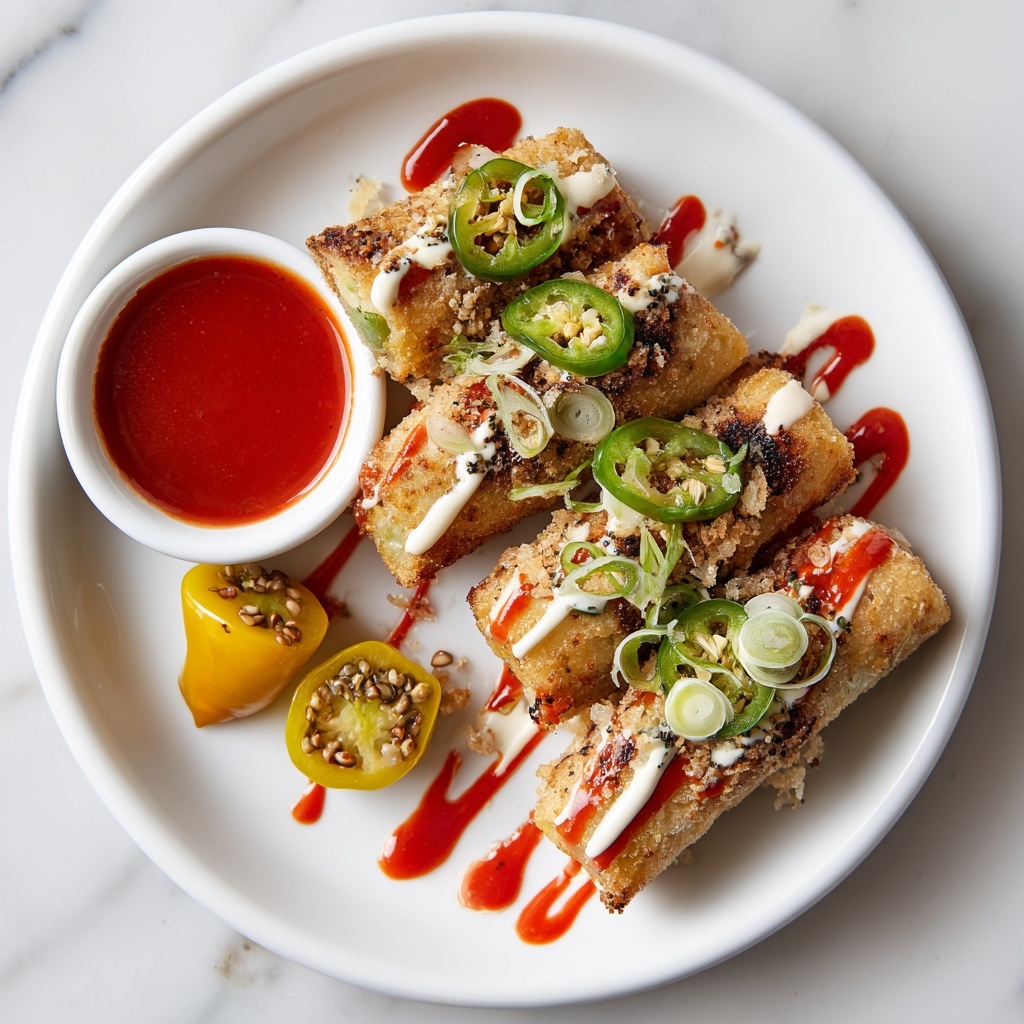 Jalapeño Cream Cheese Buffalo Chicken Taquitos Recipe - Recipe Image