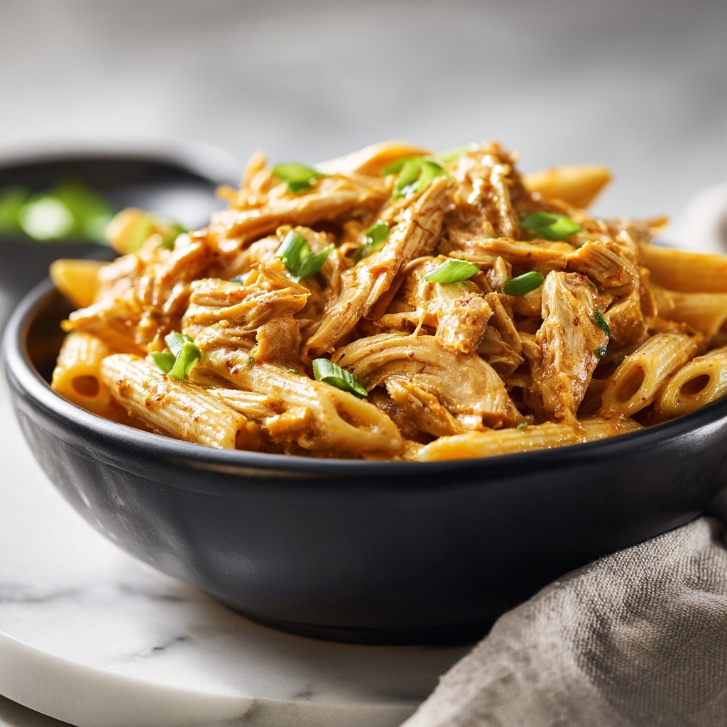 Buffalo Chicken Pasta Recipe - Recipe Image