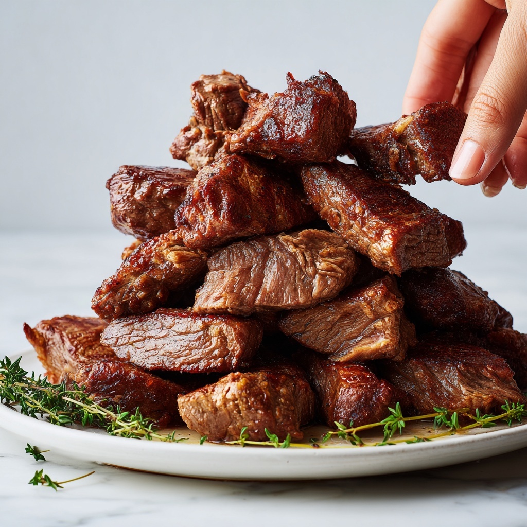 Cajun Steak with Apricot Orange Glaze Recipe - Recipe Image