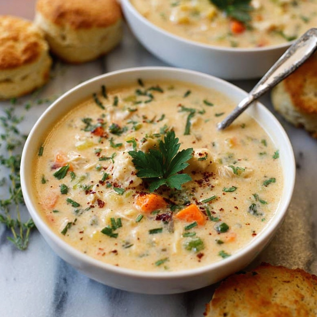 Chicken Pot Pie Soup Recipe - Recipe Image