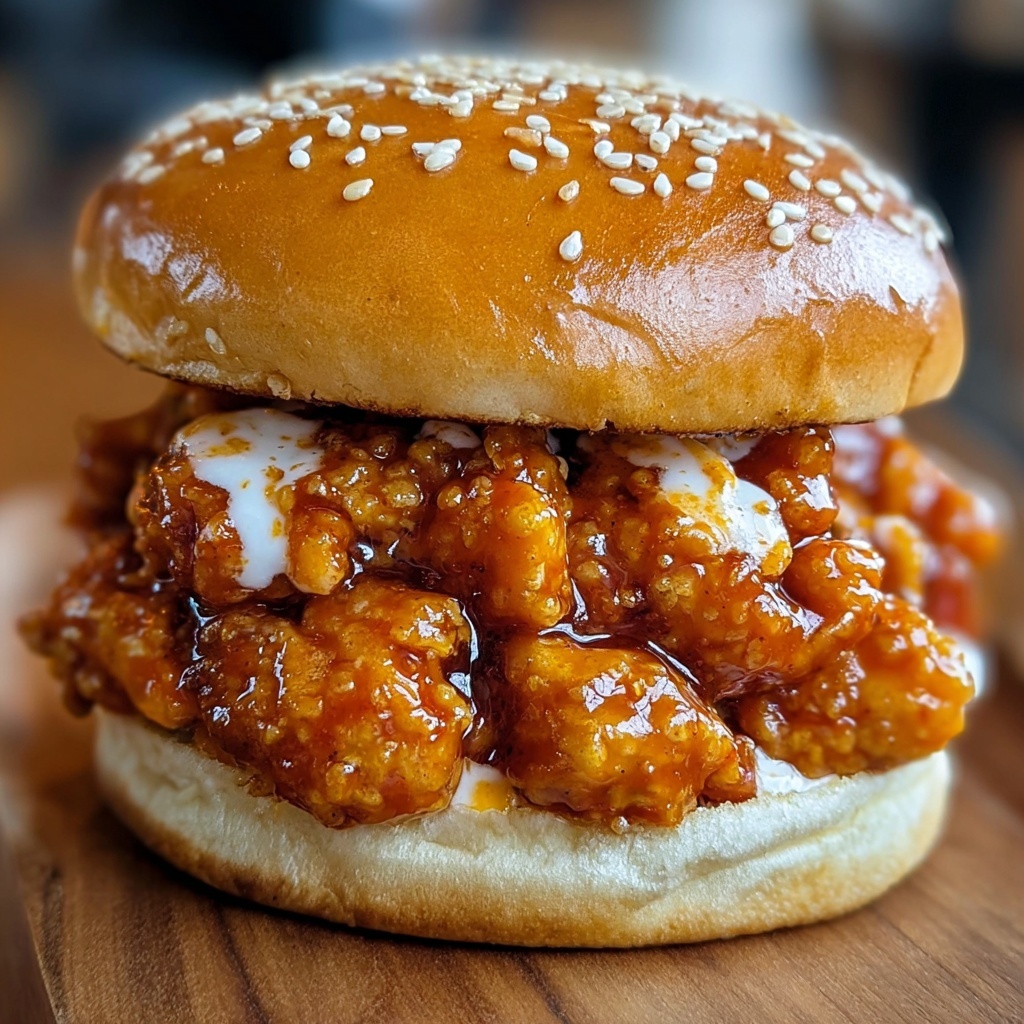 Cajun Chicken Sloppy Joes: A Spicy Twist on a Classic Favorite Recipe - Recipe Image