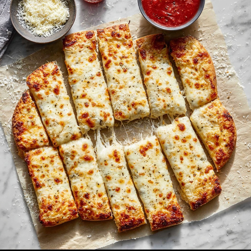 Cheesy Garlic Breadsticks Recipe - Recipe Image