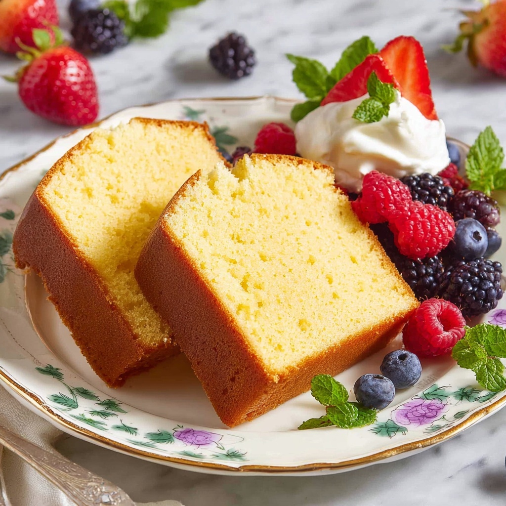 Delicious Pound Cake Recipe - Recipe Image