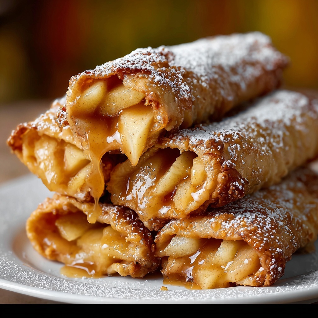 Apple Pie Egg Rolls Recipe - Recipe Image