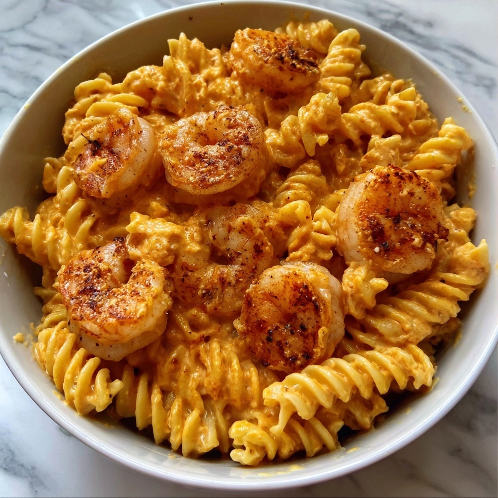 Creamy Cajun Shrimp and Chicken Pasta Recipe - Recipe Image