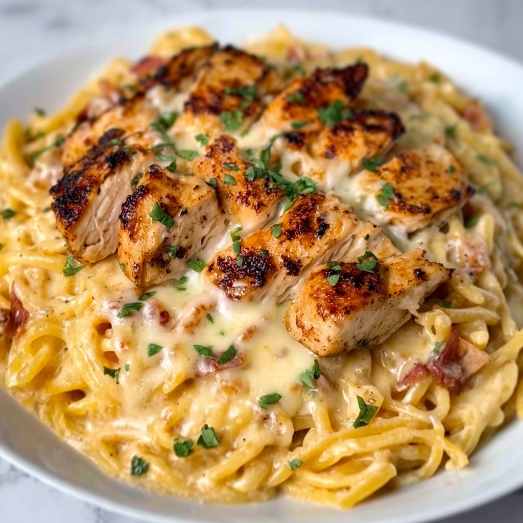 Tender Chicken Orzo with Parmesan Recipe - Recipe Image