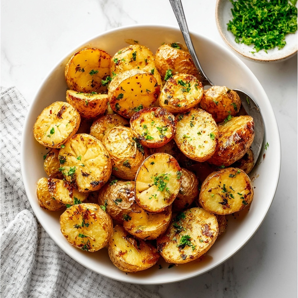 Grilled Garlic Herb Potatoes Recipe - Recipe Image