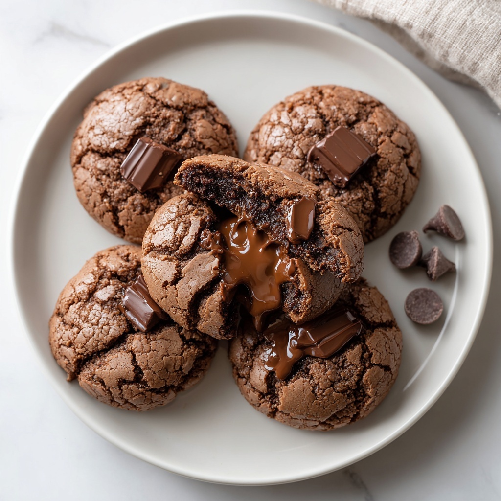 Chocolate Lava Brownie Cookies Recipe - Recipe Image