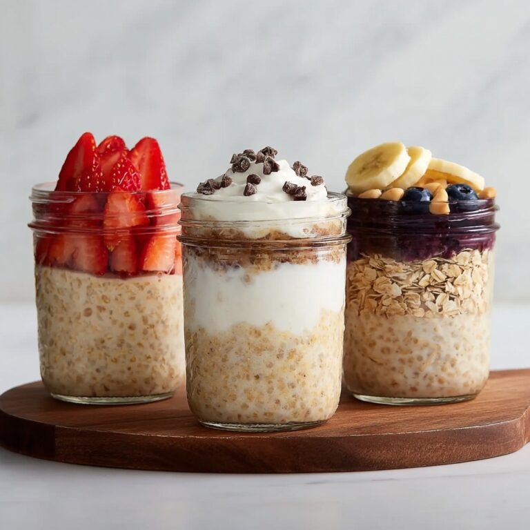 Creamy Protein-Packed Overnight Oats Recipe
