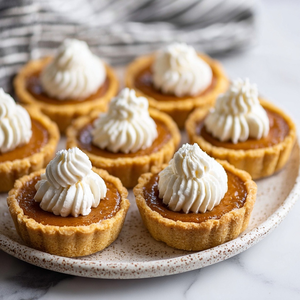Mini Pumpkin Pies Recipe - Recipe Image