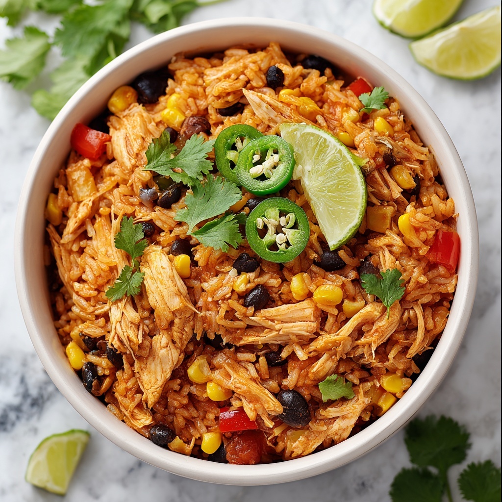 Instant Pot Chicken and Rice Burrito Bowls Recipe - Recipe Image