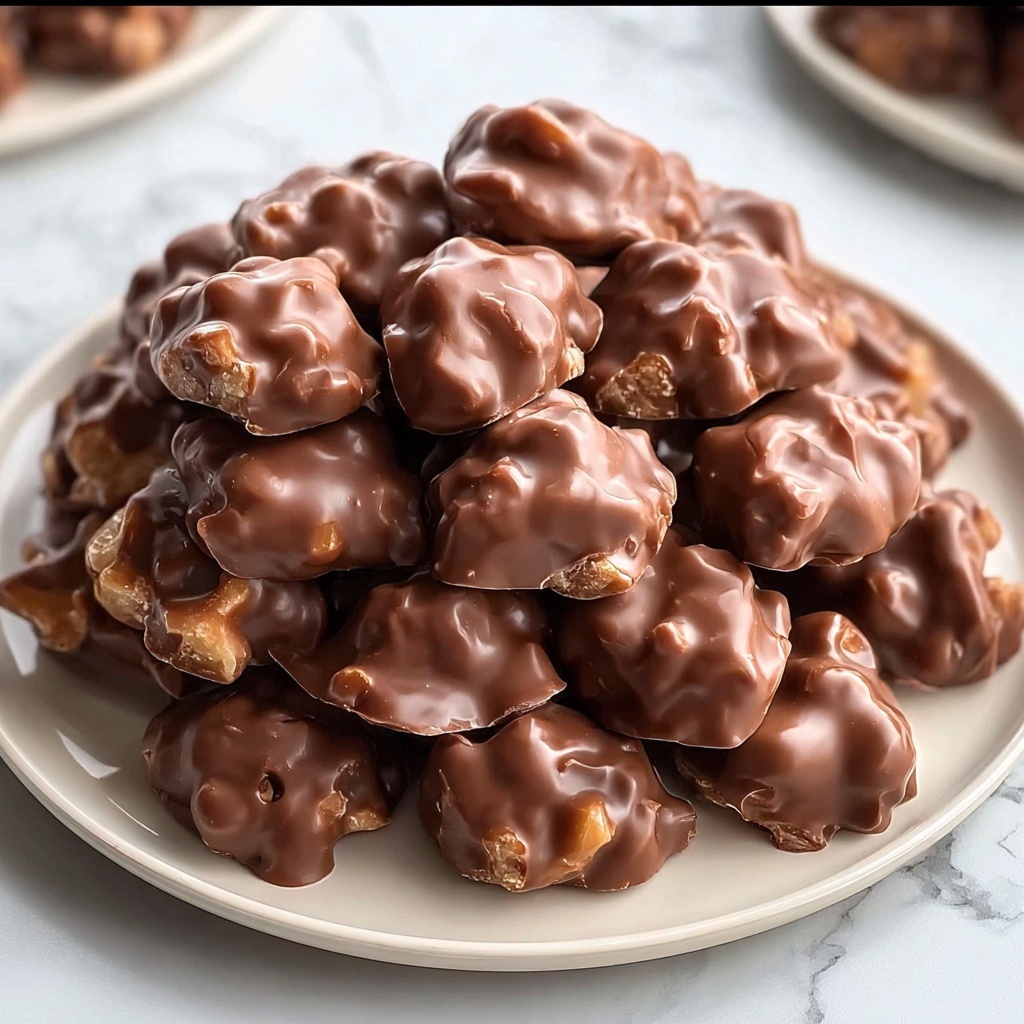 Easy Crockpot Peanut Chocolate Candy Recipe - Recipe Image