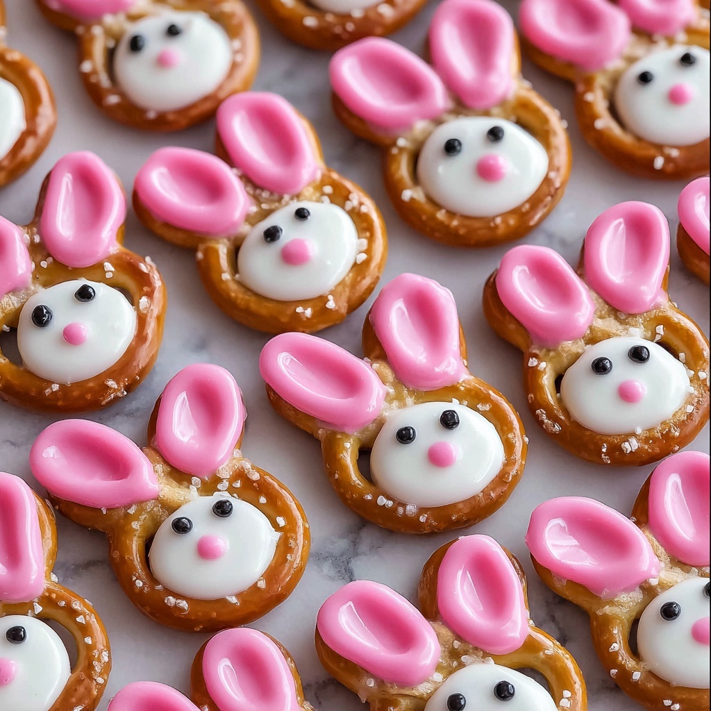 Bunny Pretzels Recipe - Recipe Image