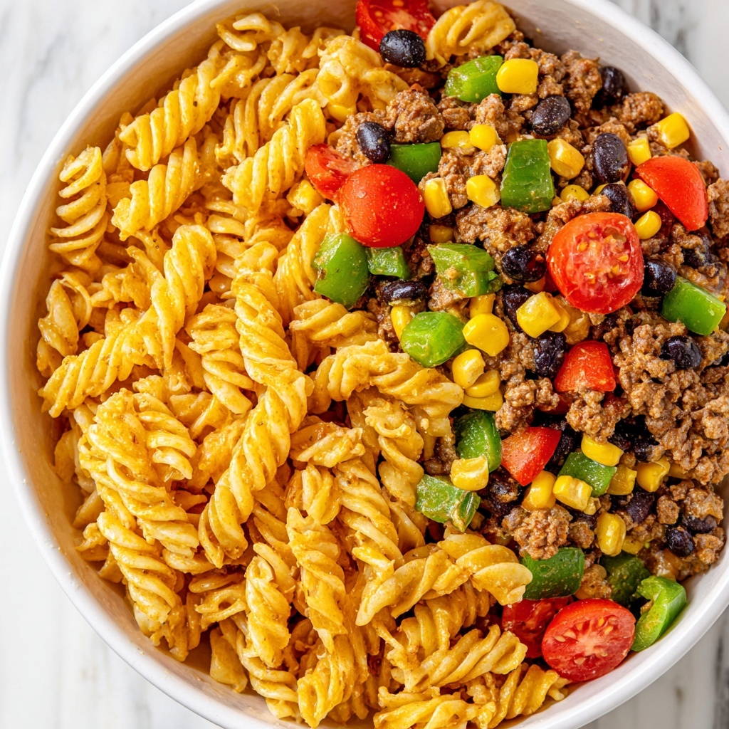Cowboy Pasta Salad Recipe - Recipe Image