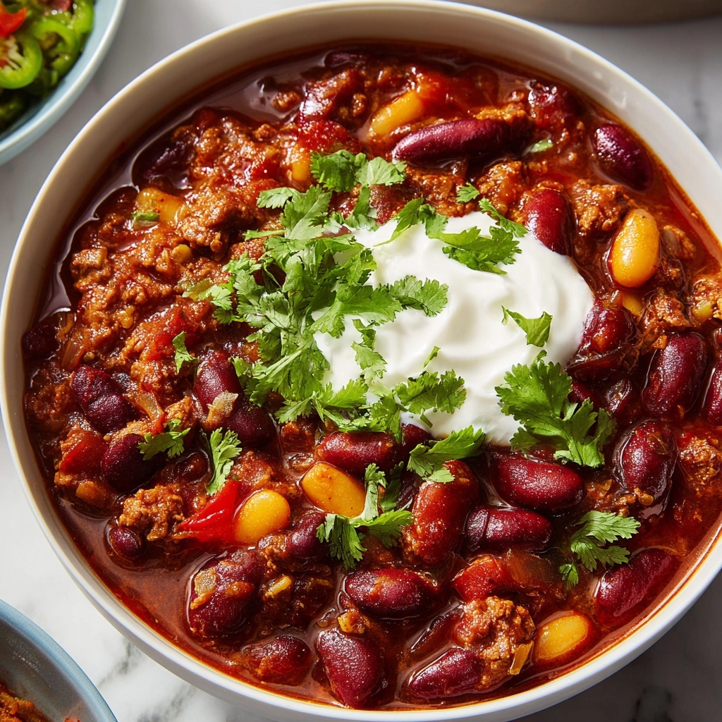 Vegetarian Black Bean Chili Recipe - Recipe Image