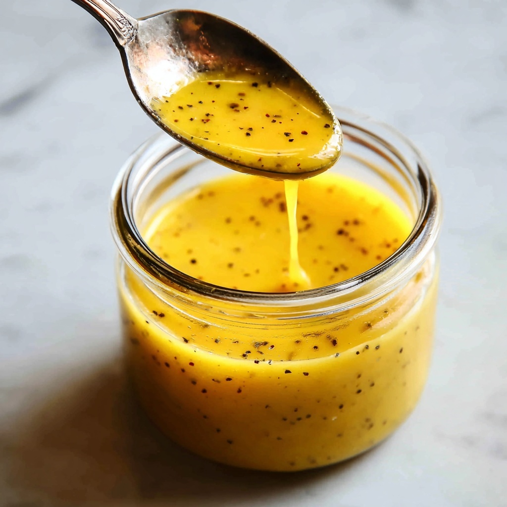 Homemade Honey Mustard Dressing Recipe - Recipe Image