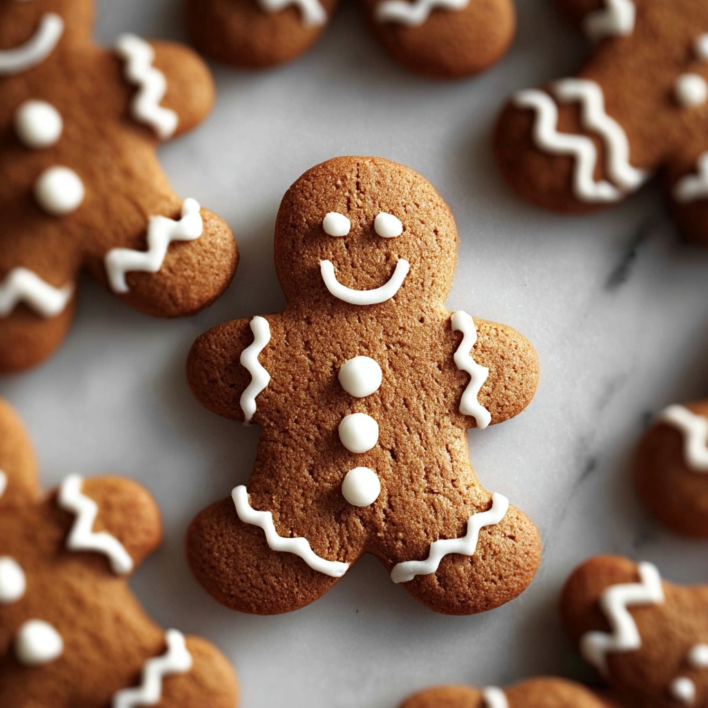 Soft & Chewy Gingerbread Men Cookies Recipe - Recipe Image