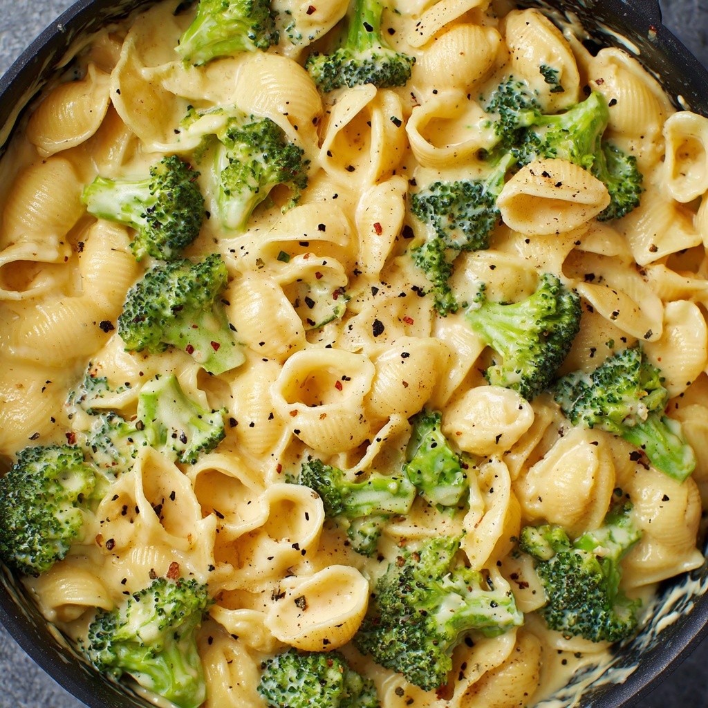 Creamy Broccoli Mac and Cheese Recipe - Recipe Image