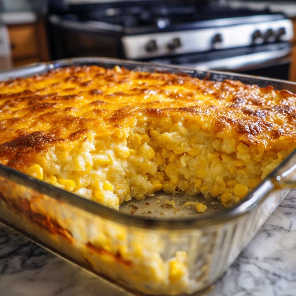 Creamy Corn Casserole Recipe - Recipe Image
